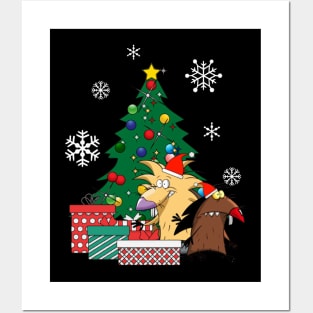 Angry Beavers Around The Christmas Tree Posters and Art